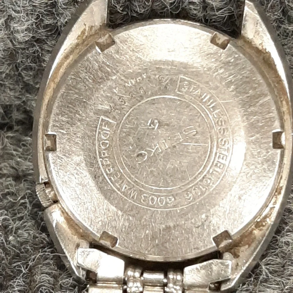 1969 Seiko Automatic DX 25 Jewel 6106-6003 Vintage Waterproof Japan A-Runs-READ